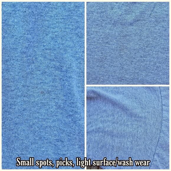 VTG Tshirt Gray Hanes Size L Shindaiwa Graphic Print Single Stitch Short Sleeve - Picture 5 of 8